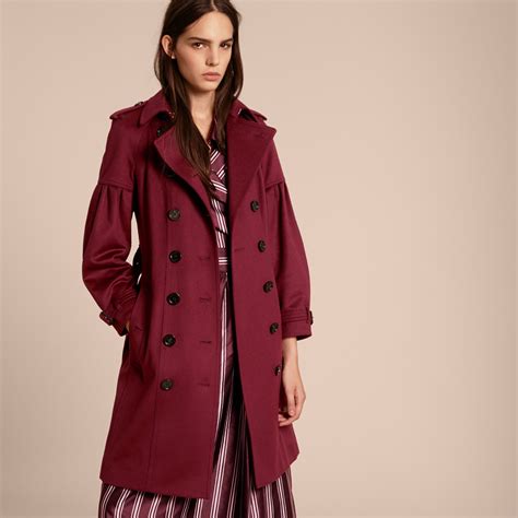 burberry trench coat burgundy|Burberry trench coats damen.